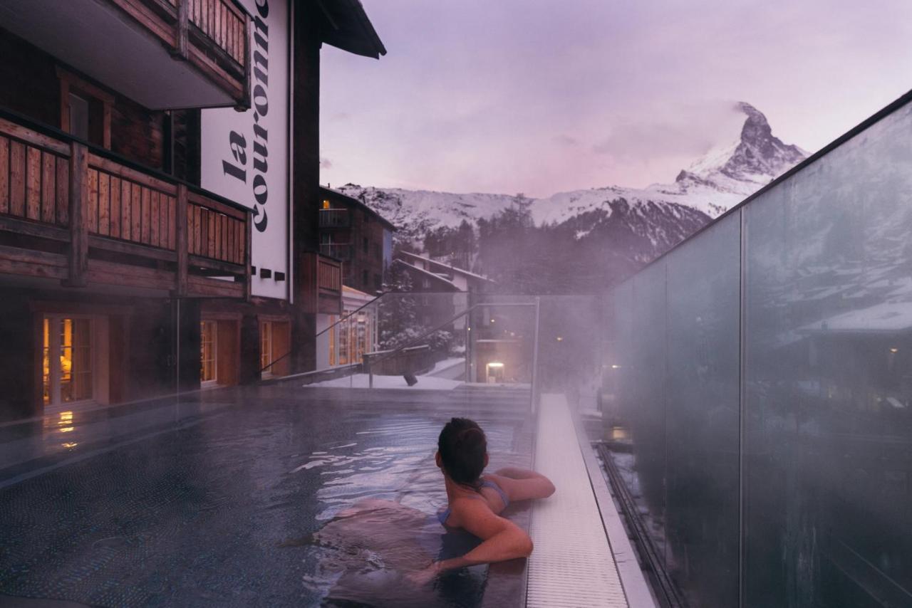 La Couronne Hotel & Spa Zermatt Exterior foto