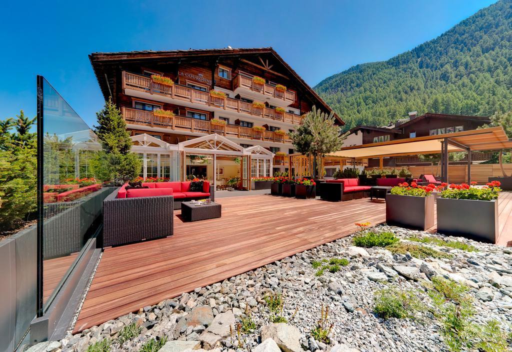 La Couronne Hotel & Spa Zermatt Exterior foto